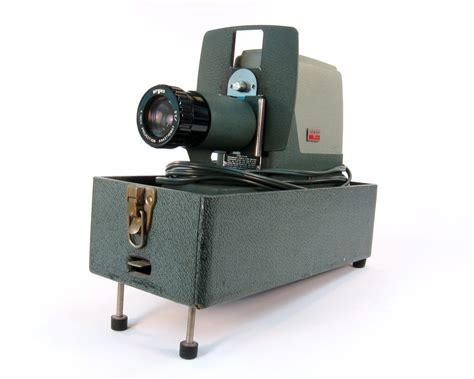 Vintage Slide Projector Argus 300 1950s Vintage Green With