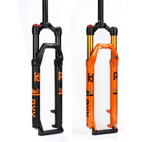 Mountain Bike Air Fork 275 29 Inch Orange Air Pressure Fork Damping