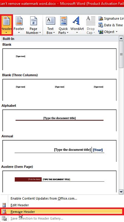 This watermark remover application works on all browsers. Can't remove watermark in Microsoft Word? Here is the solution
