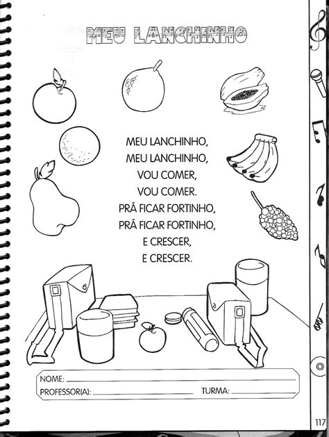 Projeto Sobre Alimenta O Atividades Mundinho Da Crian A