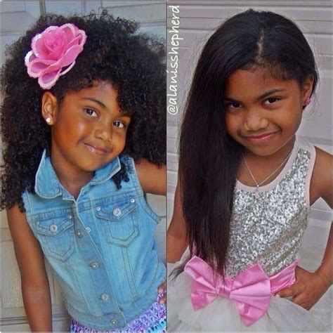 For my type 4 hair sisters, frequent flat ironing can change your curl pattern. Diva Girls Fashion Hair Girls Curls and flat iron | Kids ...