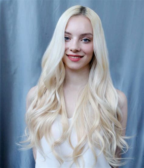Luna Platinum Blonde Dyeable Clip In Remy Human Hair Extensions Uniwigs Official Site