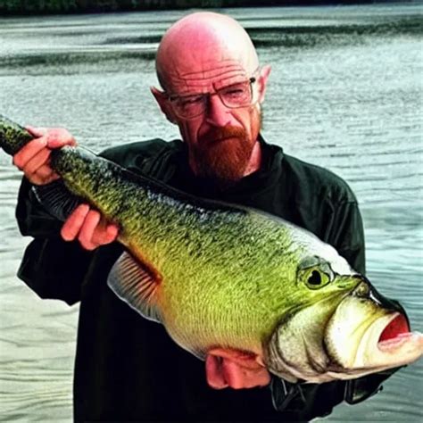 A Bass Fish That Looks Like Walter White Stable Diffusion Openart