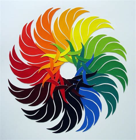 Color Theory Assignment 1 By Flufdrax On Deviantart Color Wheel Art