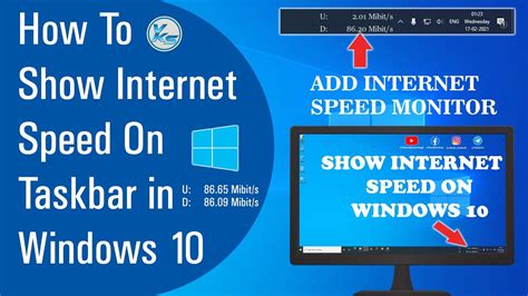 How To Show Internet Speed On Taskbar In Windows 10 Add Internet