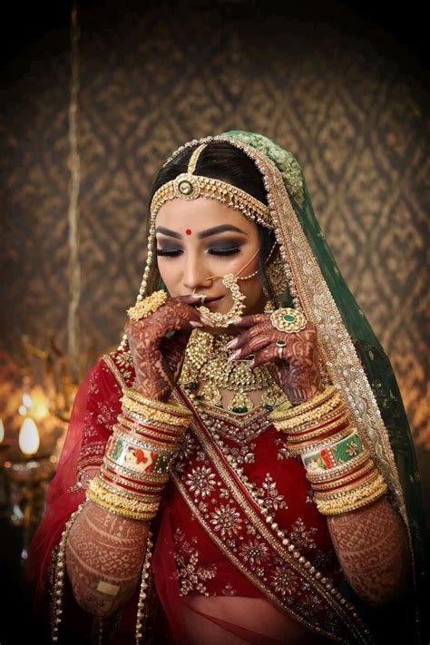 Pin By Julicollection On Bridal Photoshot Indian Bride Makeup