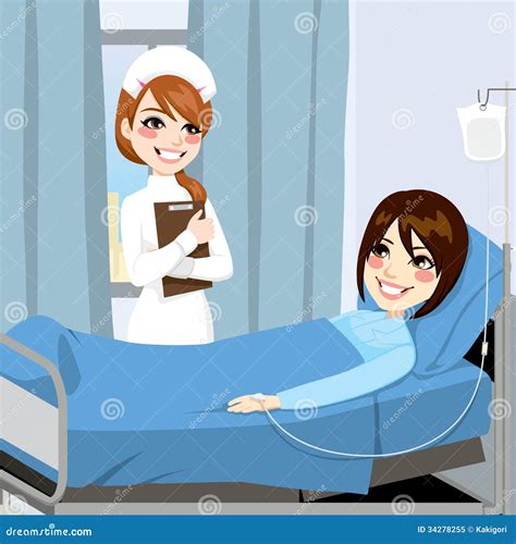 Nurse And Patient Clip Art