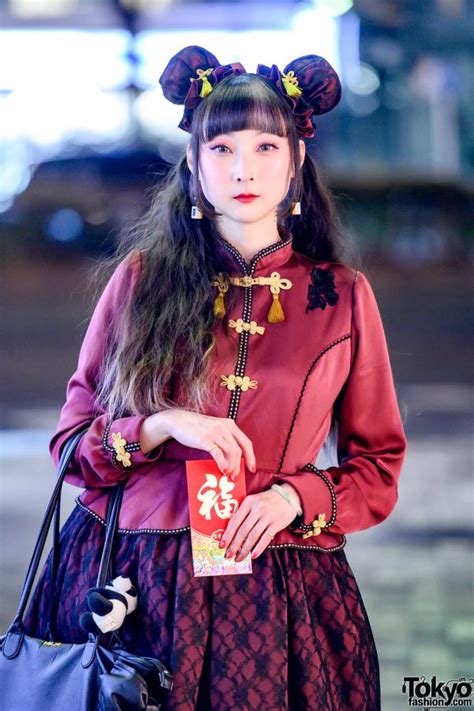 Chinese New Year Inspired Japanese Lolita Fashion By