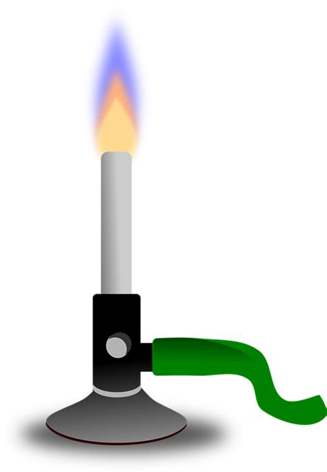 Bunsen Burner Chemistry Free Vector Graphic On Pixabay