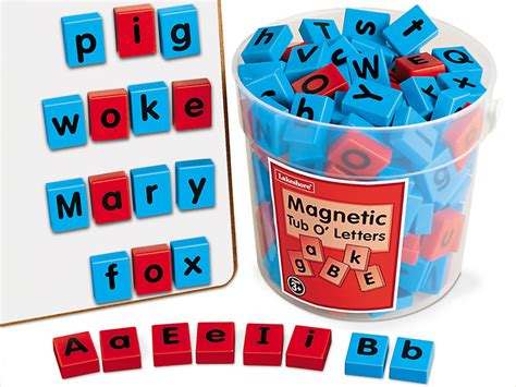 Magnetic Tub O Letters At Lakeshore Learning