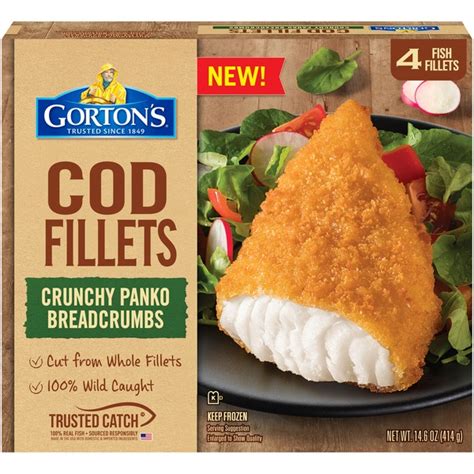 Gortons Crunchy Breaded Cod Fish Fillets The Loaded Kitchen Anna