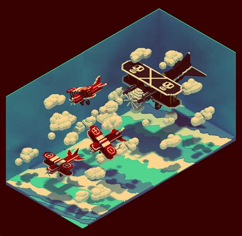 The following 38 pages are in this category, out of 38 total. Sky Chase - Voxel Art on Behance
