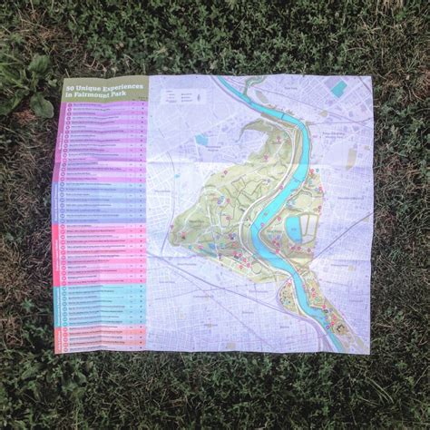 You Can Finally Have Your Very Own Map Of Fairmount Park Fairmount