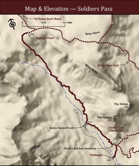Soldiers Pass Sedona Trail Map Grand Caynon Sedona Hikes Sedona Az