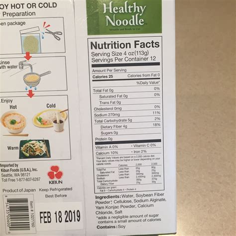 If you are located in the u.s. I bought these Healthy Noodles from Costco this...
