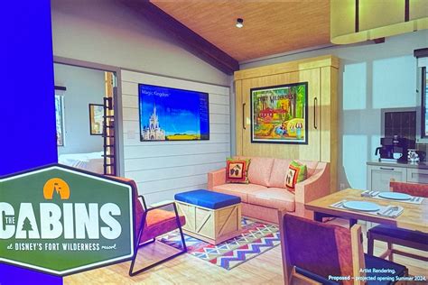 First Look At Interior Of Dvc Fort Wilderness Cabins Disney By Mark