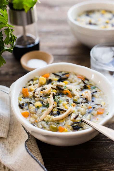 Instant pot chicken and wild rice soup is the perfect comfort food for cold weather. Pressure Cooker Creamy Rotisserie Chicken and Wild Rice ...