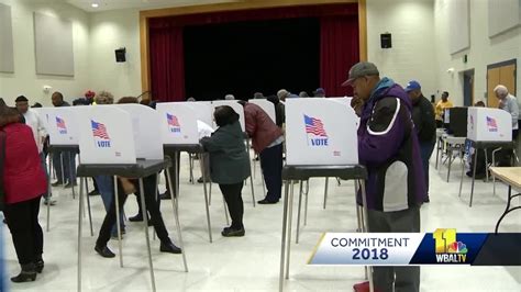 Early Voting Begins In Maryland Youtube