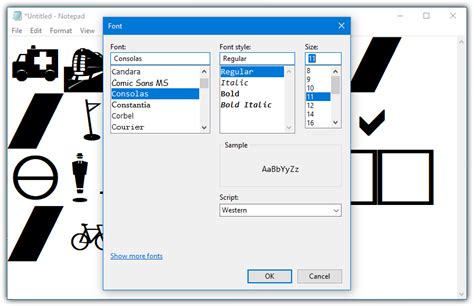Restore Windows Notepad To The Default Font Or Settings