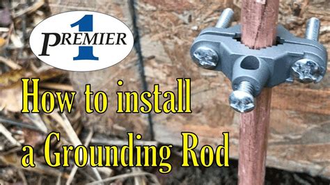Premier 1 Electric Fence Review Installing The Grounding Rod Part 2