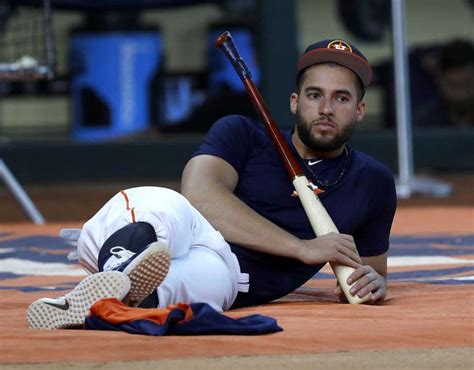 This isn't how george springer imagined his stint with his new team beginning. Astros activate George Springer from the disabled list - Houston Chronicle