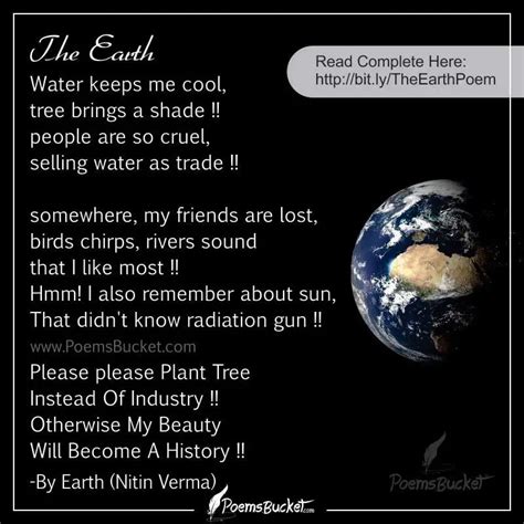 Short Poem On Save Earth In Hindi The Earth Images Revimageorg