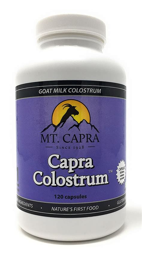 Mt Capra Capra Colostrum Goat Milk Colostrum 120 Capsules