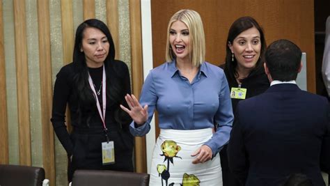 Ivanka Trumps Wardrobe Malfunction At The Un Gets Chilly Reaction
