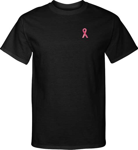 buy cool shirts breast cancer t shirt sequins ribbon pocket print tall tee ebay