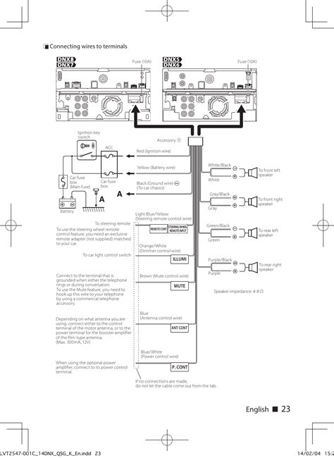 kenwood excelon wiring diagram