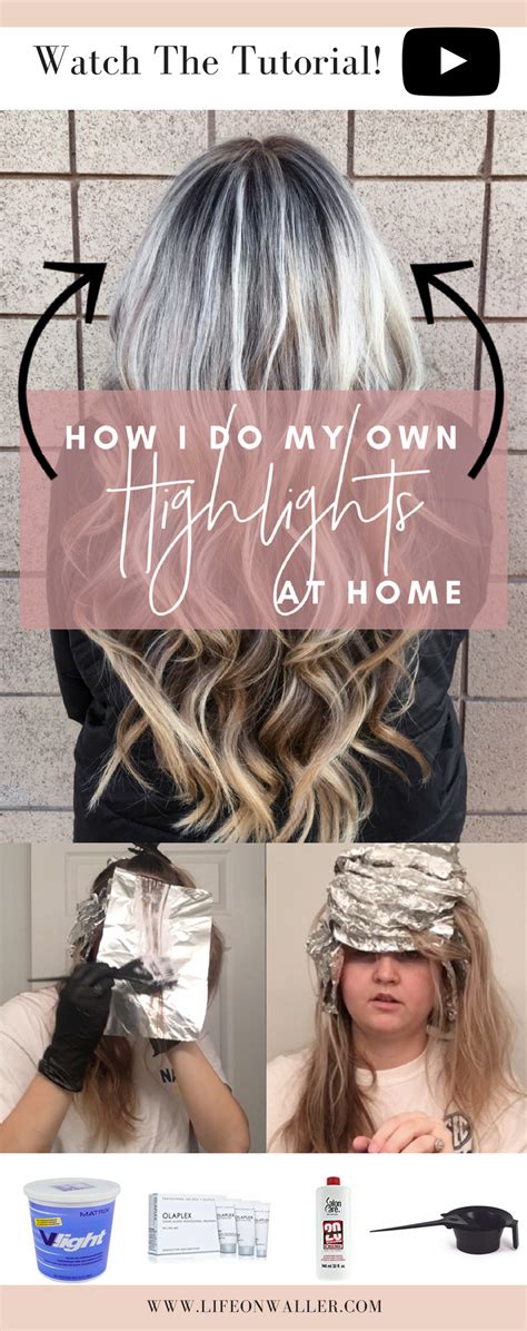 How i did my own highlights at home. How To Do Your Own Highlights at Home | Home highlights ...