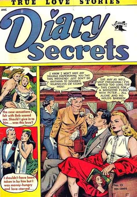 Diary Secrets 13 Matt Baker Cover And Reprints Pencil Ink