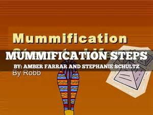 Mummification Steps By 21stschultz