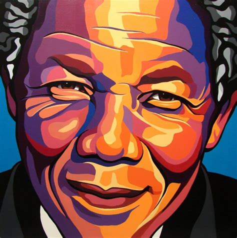 Nelson Mandela Kunstschilder Nanne Balyon