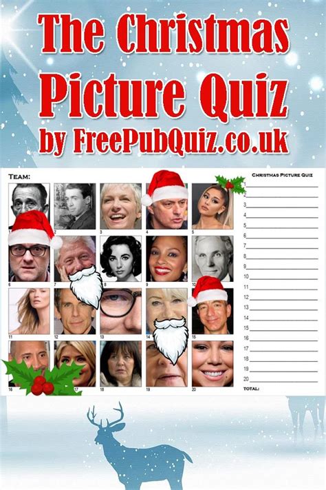 Christmas Picture Quiz Christmas Picture Quiz Christmas Quiz And