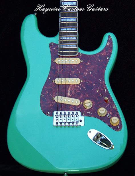 Surf Green Guitar Haywire Custom Guitars Highly Recommended
