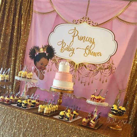 Royal Princess Baby Shower Backdrop Personalized Step And Repeat Desig