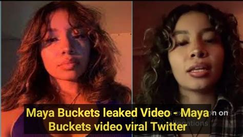 Viral Trending News Maya Buckets Trending Leaks HD Full Video Maya Buckets Video Viral In Twitter
