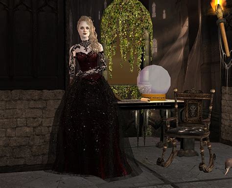 Fashion Story From Heather Wedding Charm Of Gothic Set Midnight