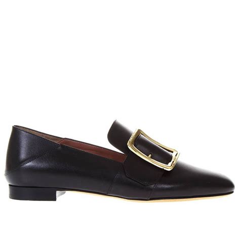 Bally Outlet Loafers Women Black Loafers Bally 621399 Gigliocom