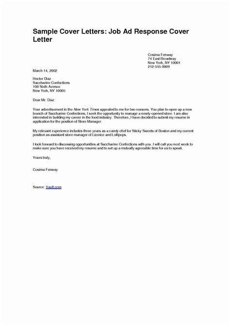 Generic Cover Letter Examples Of Amazing Cover Letters New Sample