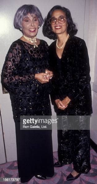 Singer Lena Horne And Daughter Gail Buckley Attend Lenox Hill News