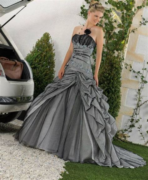 Grey Wedding Dresses