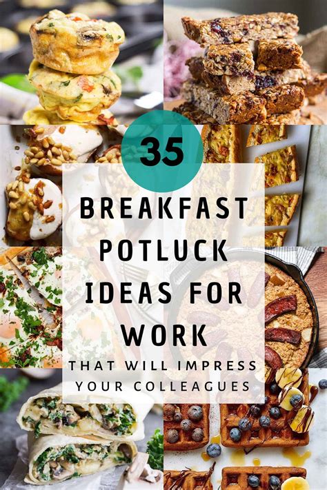 29 Breakfast Potluck Ideas For Work That Will Impress Your Colleagues