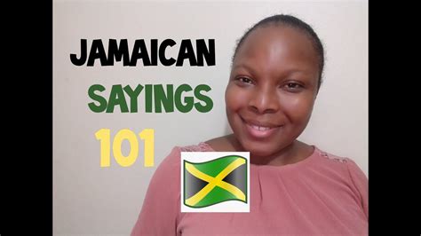 Jamaican way of saying man. Jamaican Sayings 101 - Part 1 - YouTube