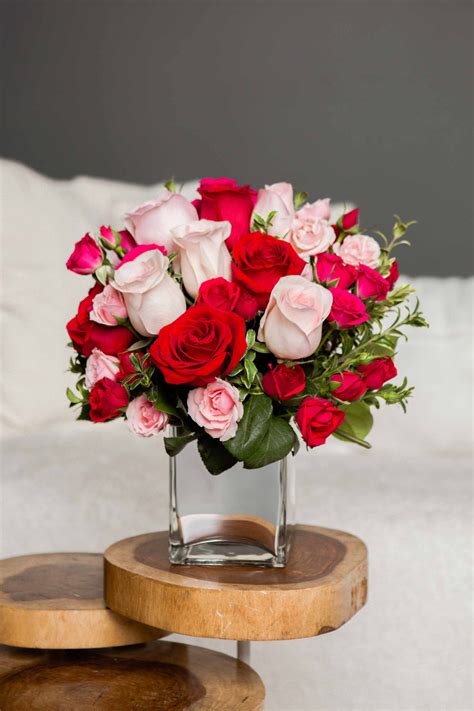Telefloras Love Medley Bouquet With Red Roses Valentines Day