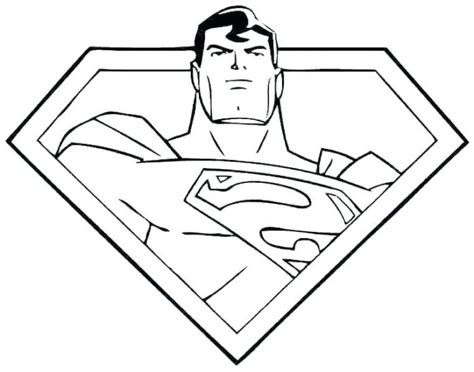 Kolorowanka Pokoloruj Symbol Supermana Do Druku Baza Vrogue Co