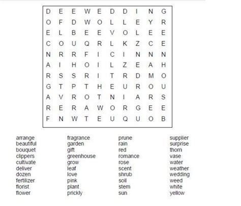 Printable Word Searches For Seniors
