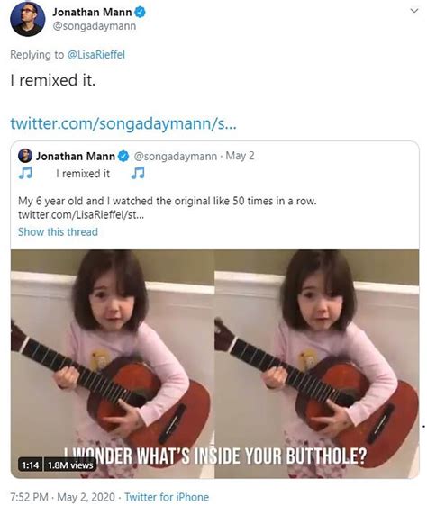 Eight Year Old Goes Viral With Song About Buttholes Daily Mail Online