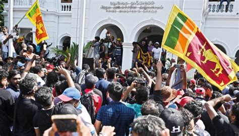 Lankan Protesters In Talks To End Occupation The Business Post